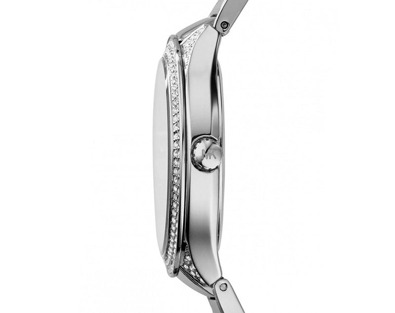 Michael Kors Kerry Madre Perla Dial Plata Señoras Reloj MK3311