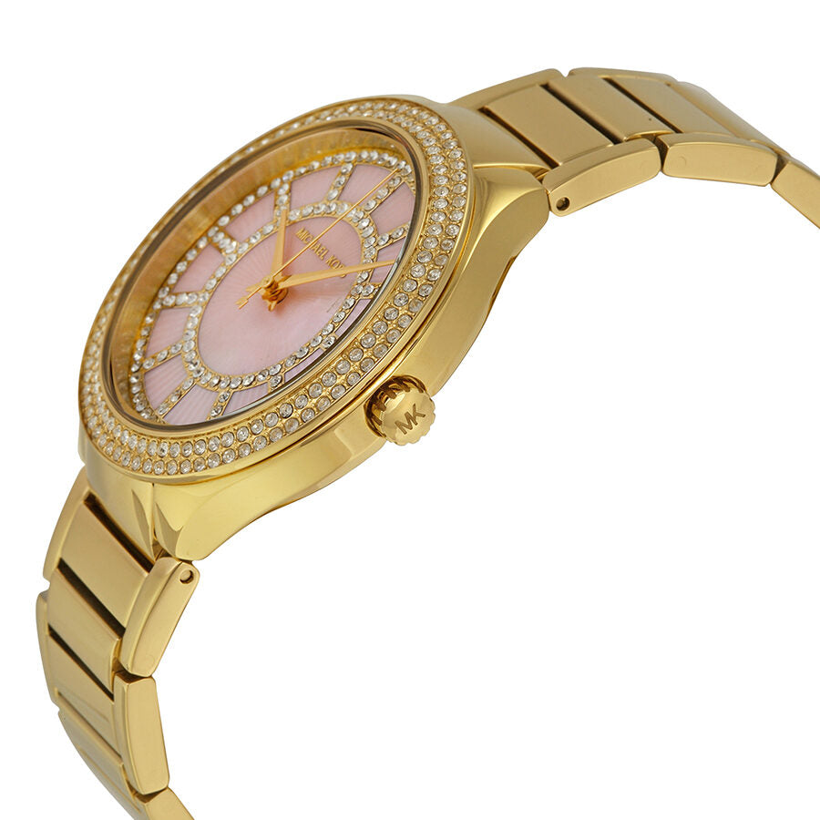 Michael Kors Kerry Pink MOP Dial Women's Watch - MK3396