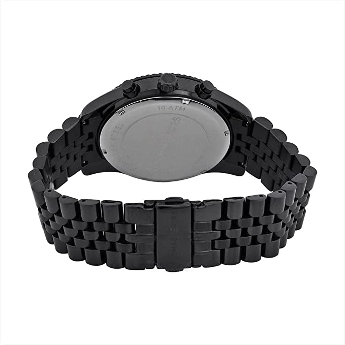Michael Kors Lexington Reloj cronógrafo negro para hombre MK8467