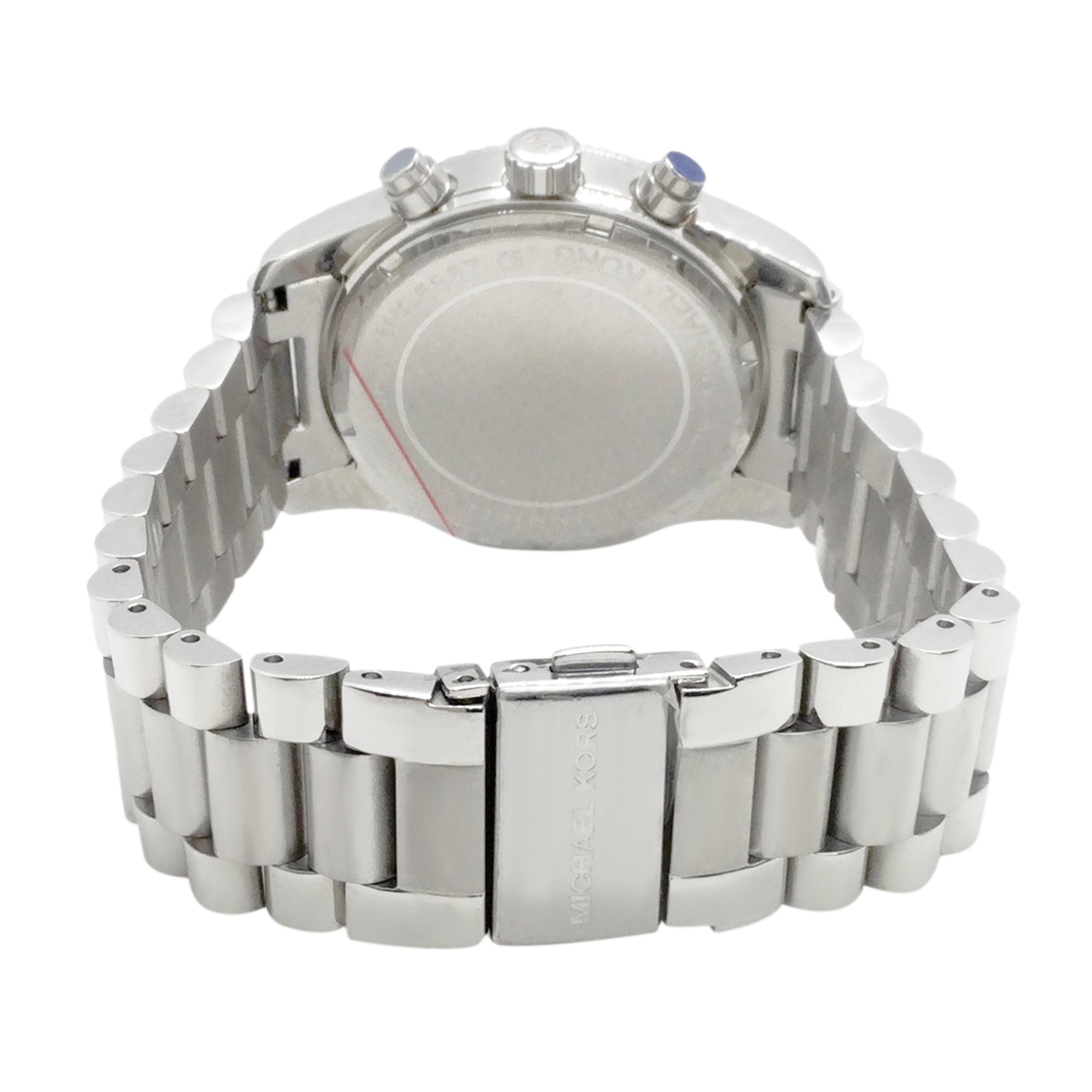 Michael Kors Lexington Reloj unisex con esfera azul MK5887