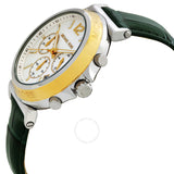 ساعة مايكل كورس مارين كرونوغراف كوارتز مينا أبيض نسائية MK7498