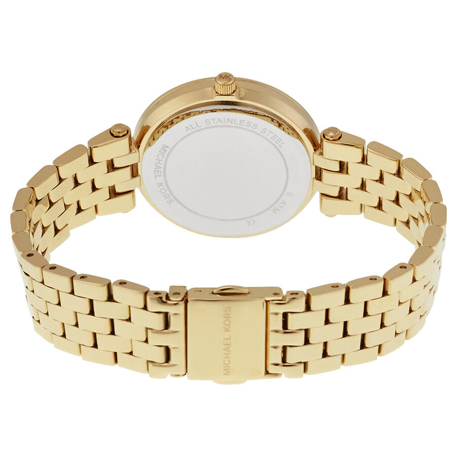Michael Kors Mini Darci Gold Crystal Pave Dial Ladies Watch MK3445