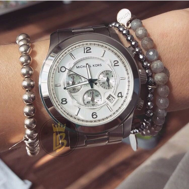 Reloj Michael Kors Runway Cronógrafo Plata Hombre MK8086