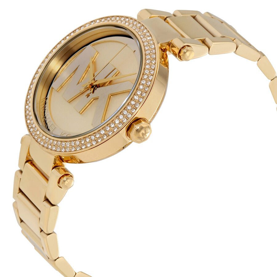 Michael Kors Parker Champagne Dial Gold-tone Watch MK5784