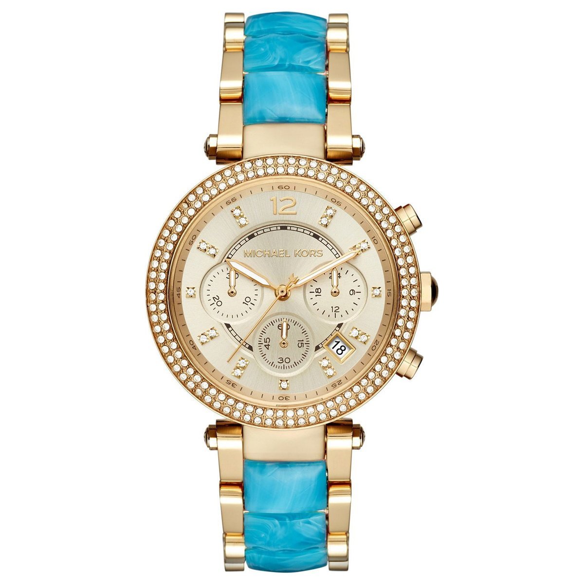 Michael Kors Parker Gold Tone Women's Watch MK6364