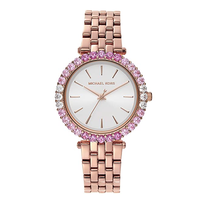 Michael Kors Reloj de mujer Darci de oro rosa MK4517