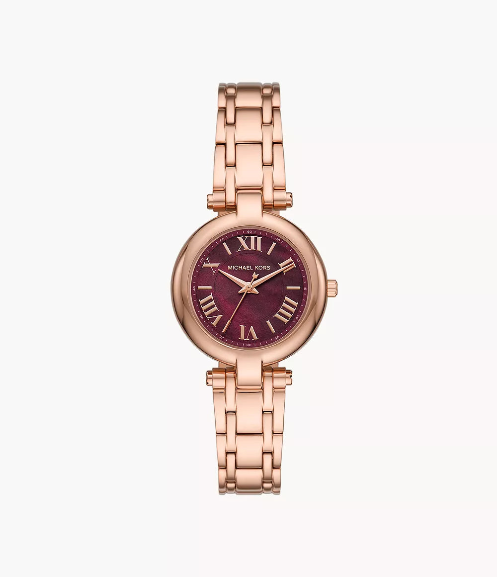 Michael Kors Rose Gold Ladies Watch - MKO1084