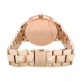 ساعة مايكل كورس رانوي ميرسر النسائية باللون الذهبي الوردي MK6736