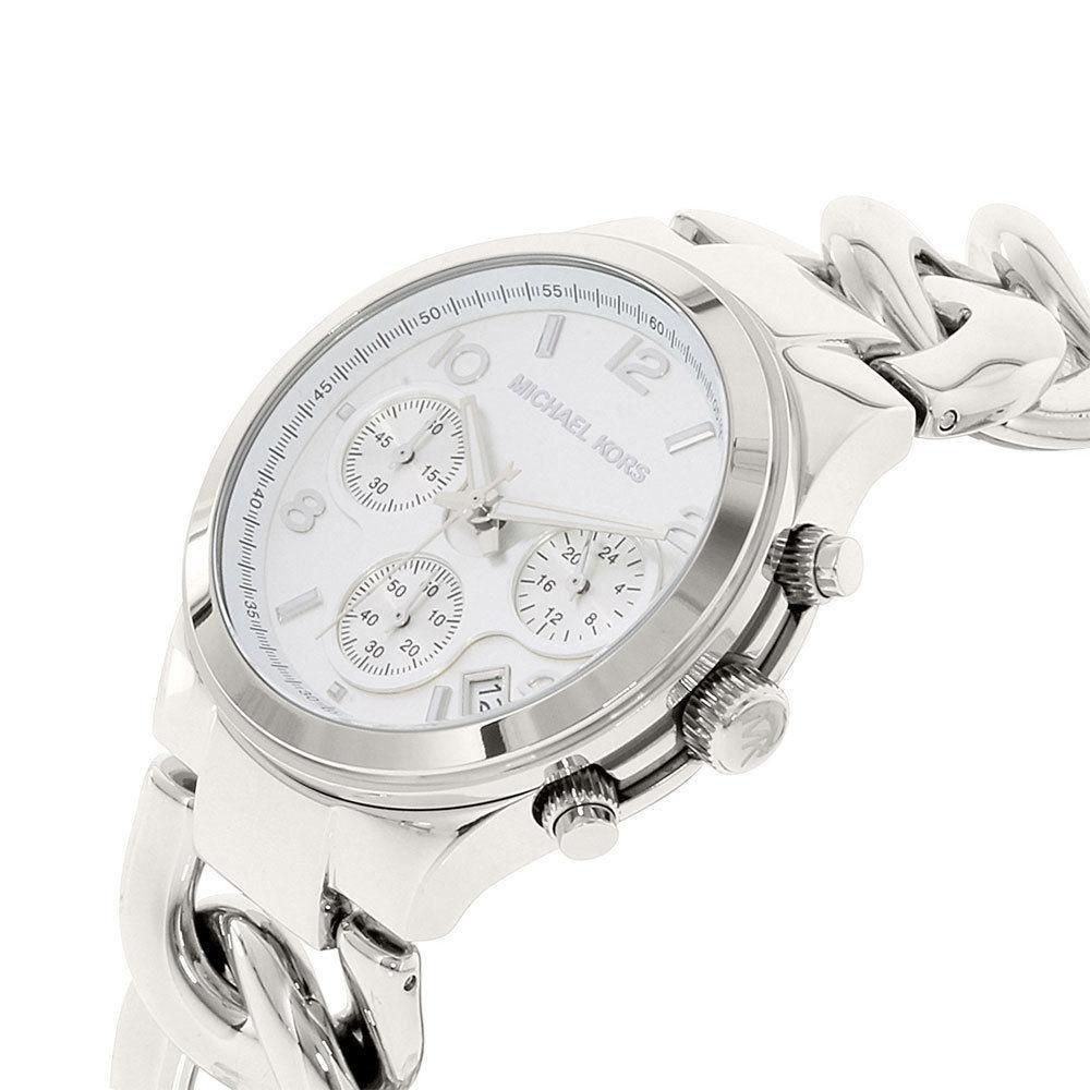 Michael Kors Runway Twist Silver Women's Watch - MK3149