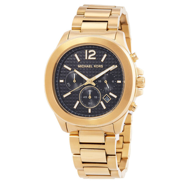Michael Kors Sage Chronograph Quartz Black Dial Men's Watch MK9192 - Watches of America