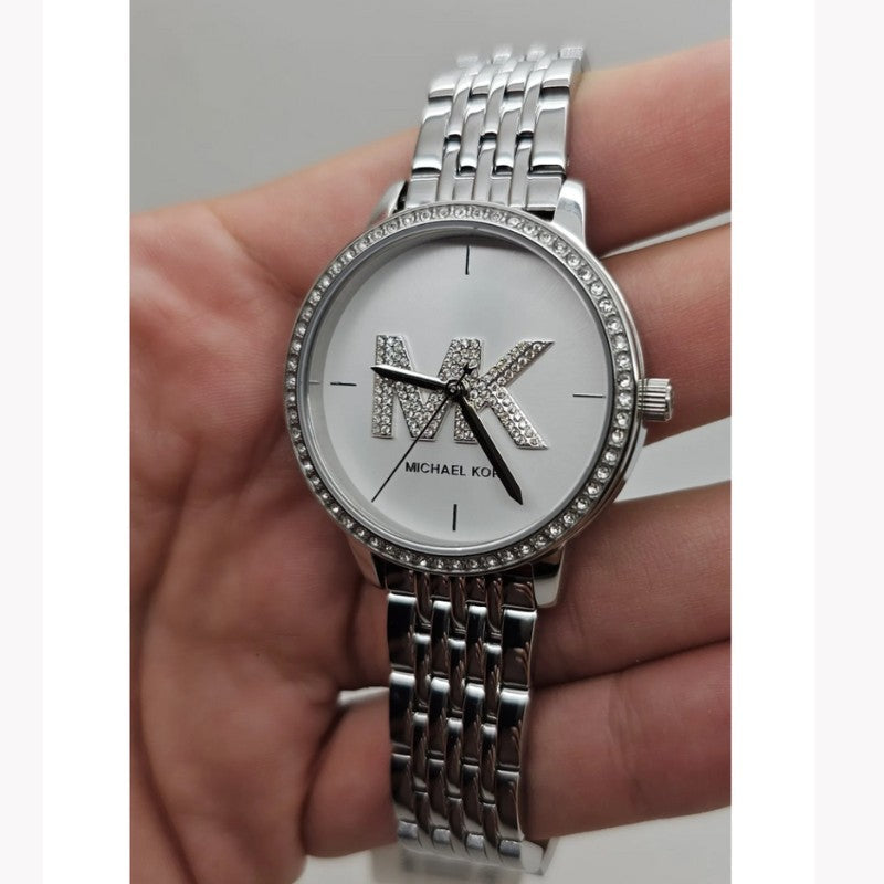Michael Kors Silver Ladies Watch - MK1055