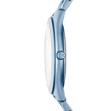 ساعة مايكل كورس سليم رانوي الزرقاء النسائية MK4548