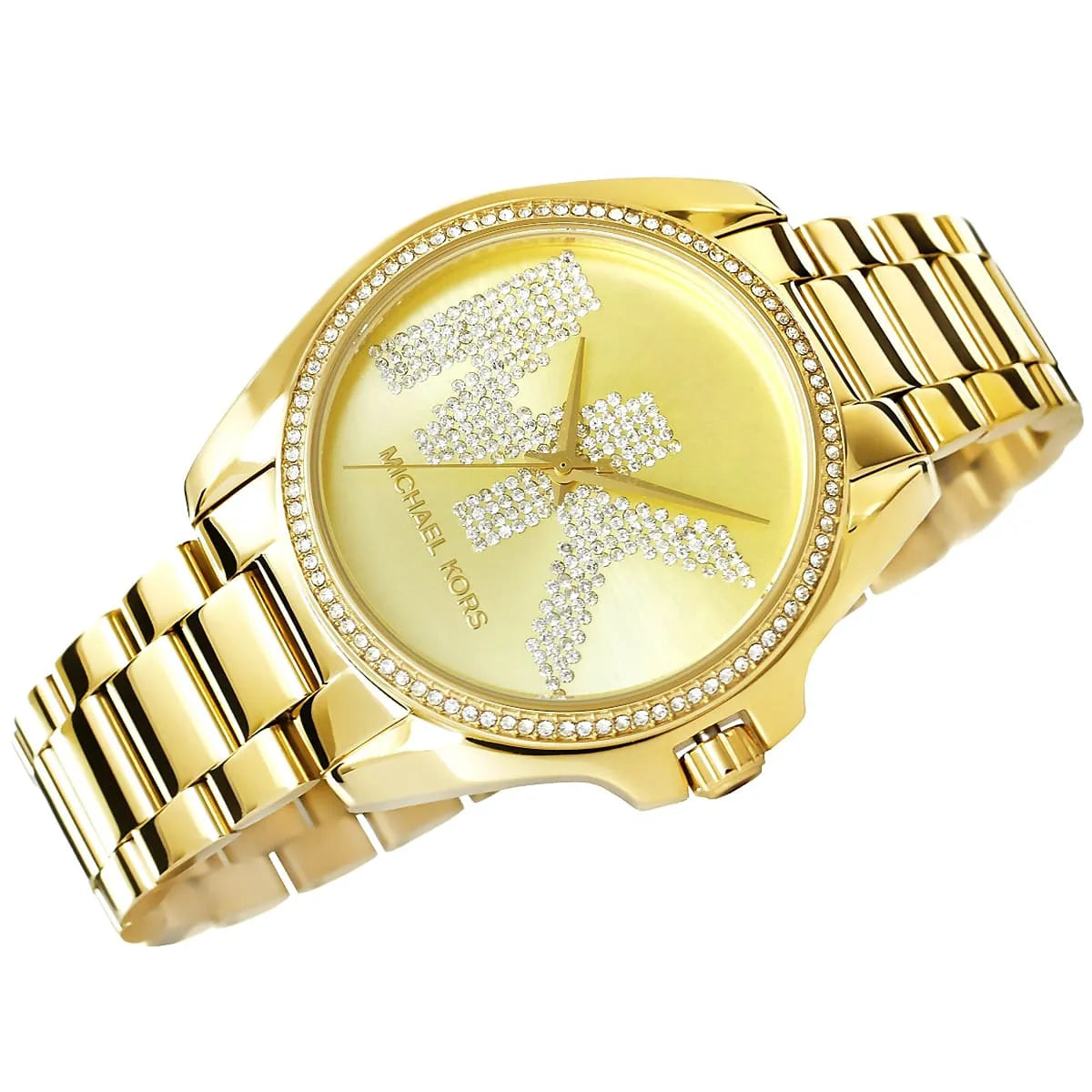 Reloj Michael Kors Bradshaw con bisel de cristal para mujer MK6555