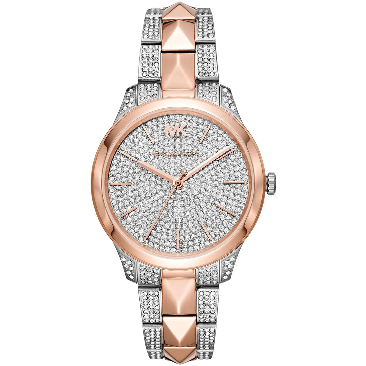 Michael Kors Runway Mercer Two Tone Women's Watch - MK6716