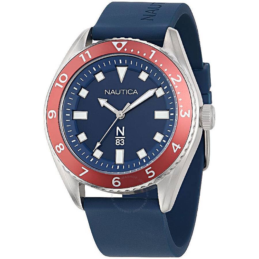 Nautica Finn World Quartz Blue Dial Men's Watch NAPFWF404 - The Watches Men & Co