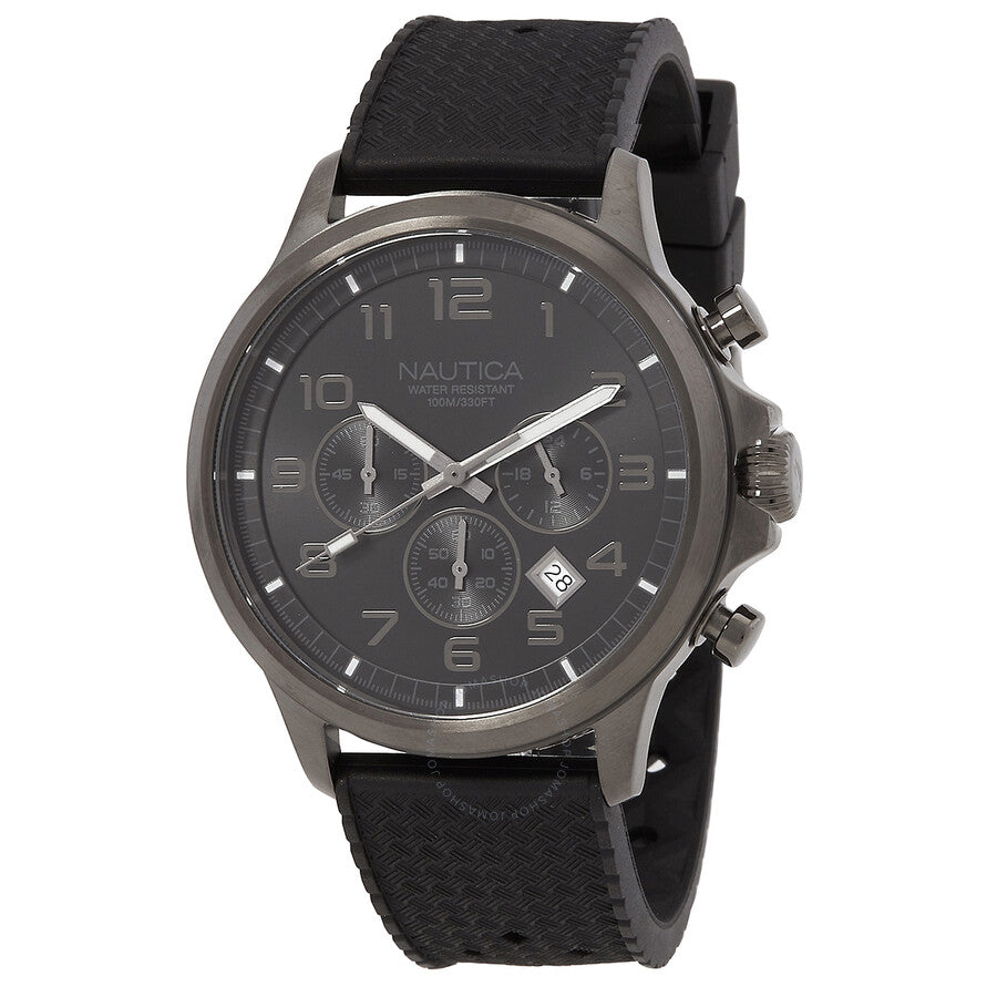 Nautica NCT Blue Ocean Chronograph Quartz Grey Dial Men's Watch NAPBOS401 - The Watches Men & Co
