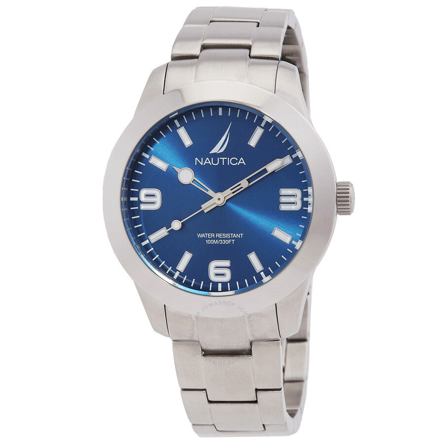 Nautica Pacific Beach Blue Dial Men's Watch NAPPBF202 - The Watches Men & Co