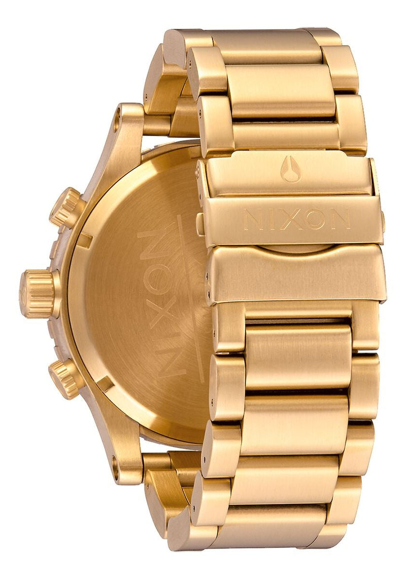 Buy Nixon 51-30 Chrono Gold & Black Men's Watch A083-510 from