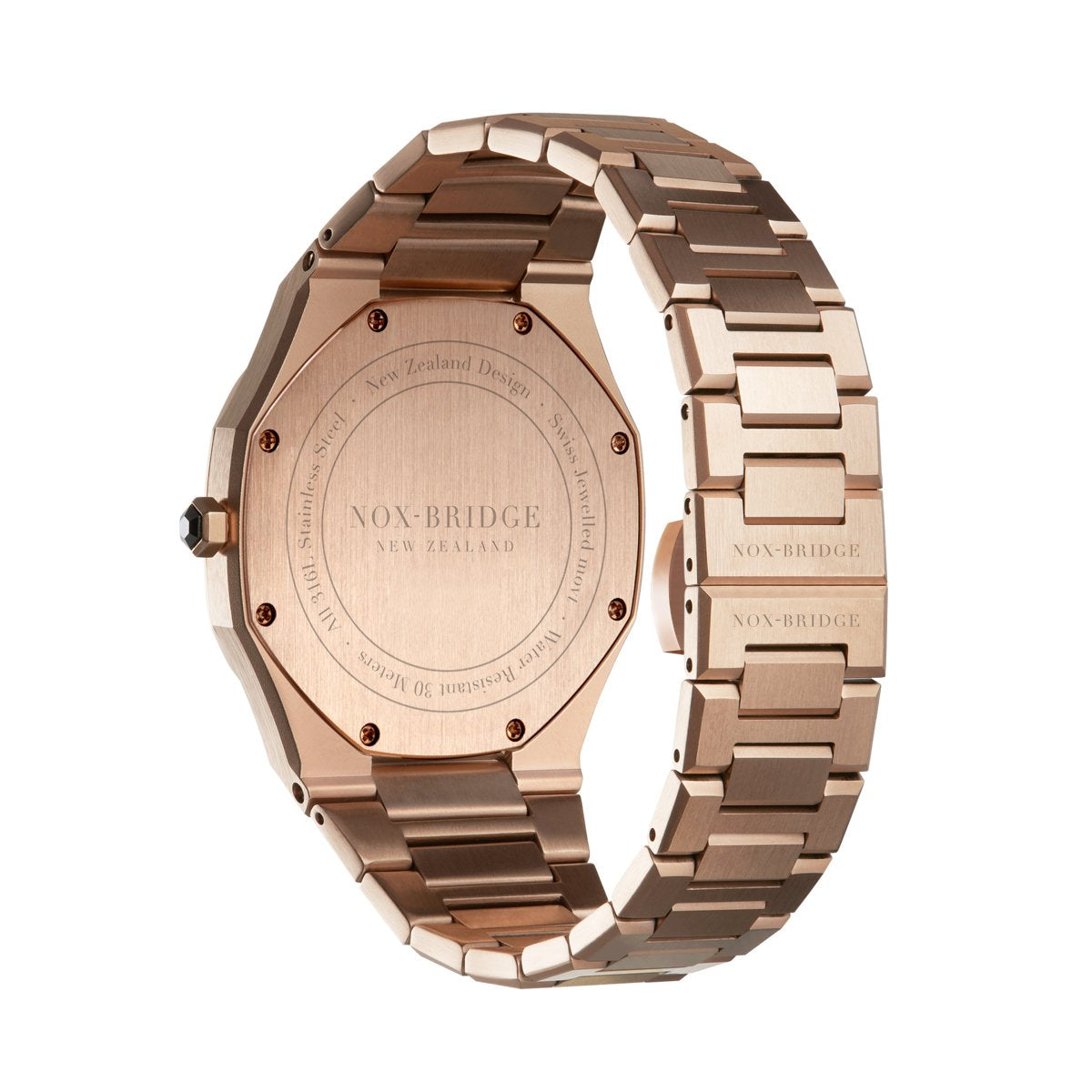 Noxbridge Rose Gold Watch - ECC40RG (Scratched Glass)