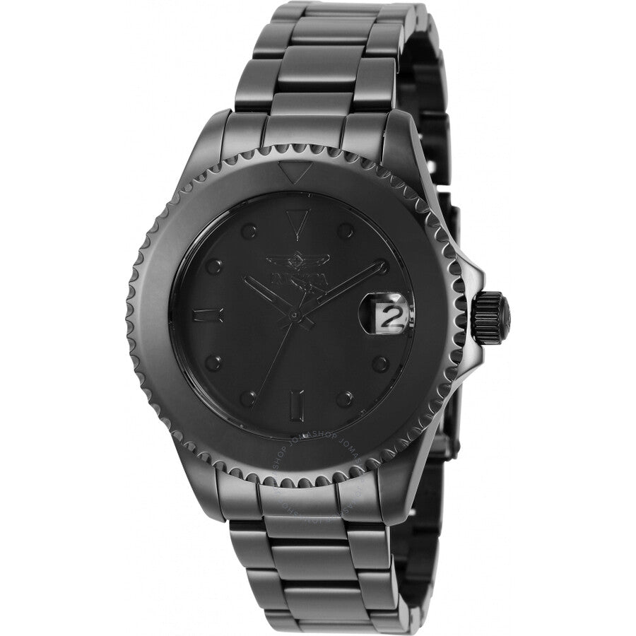 Open Box - Invicta Pro Diver Date Automatic Black Dial Ladies Watch 35042 - The Watches Men & Co