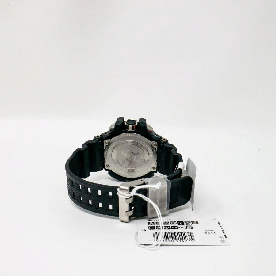 Pre-owned Casio G-shock Perpetual Alarm World Time Chronograph Black Dial Men's Watch GW-A1100-1AJF - The Watches Men & Co #2