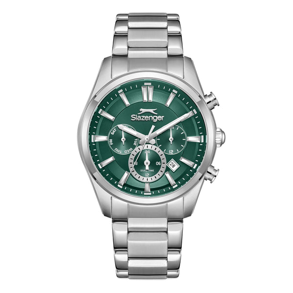 SLAZENGER Metallic Stainless Steel Men's Watch - SL.09.2498.2.06 SL.09.2498.2.06 - Image 1