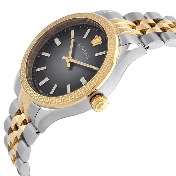 Versace Hellenyium Grey Dial Two Tone Steel Strap Watch for Women - VEHU00520 VEHU00520 - Image 2