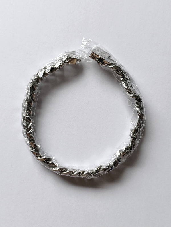 Big Daddy 8MM Cuban Link Silver Bracelet