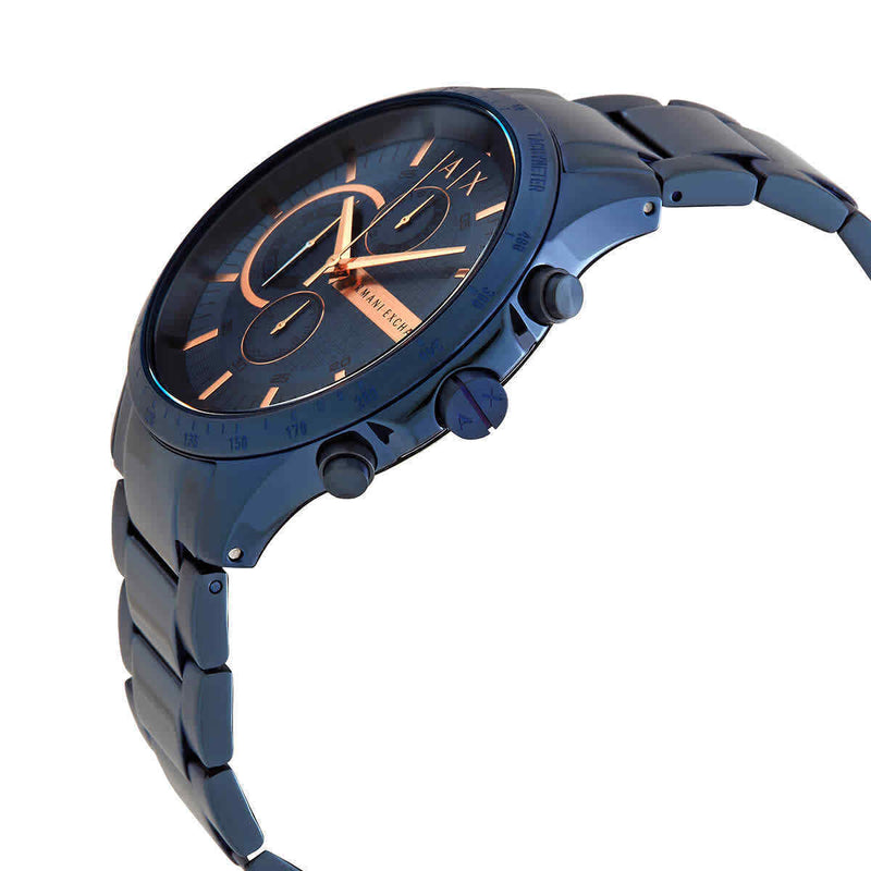 Armani Exchange Hampton Chronograph Quartz Blue Dial Men's Watch AX2430