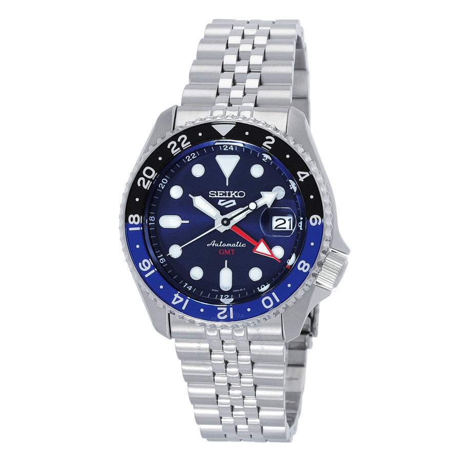 Seiko 5 Automatic Blue Dial Men's Watch SSK003 - Watches of America