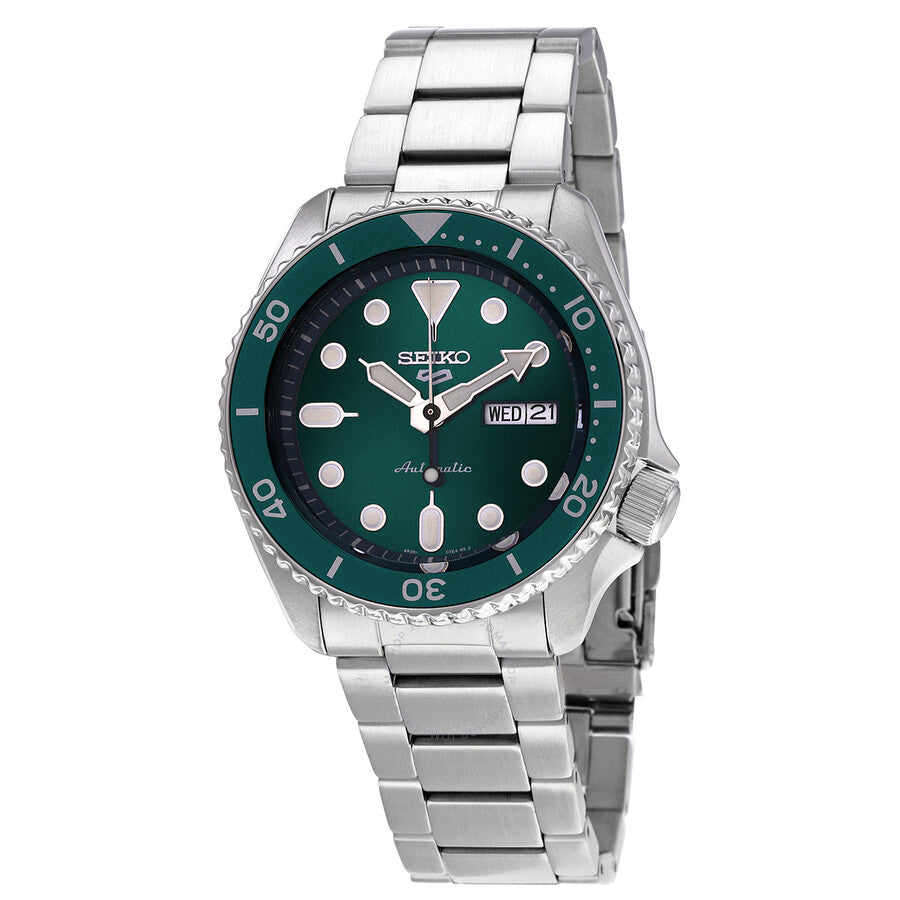 Seiko 5 Automatic Green Dial Men's Watch SRPD61
