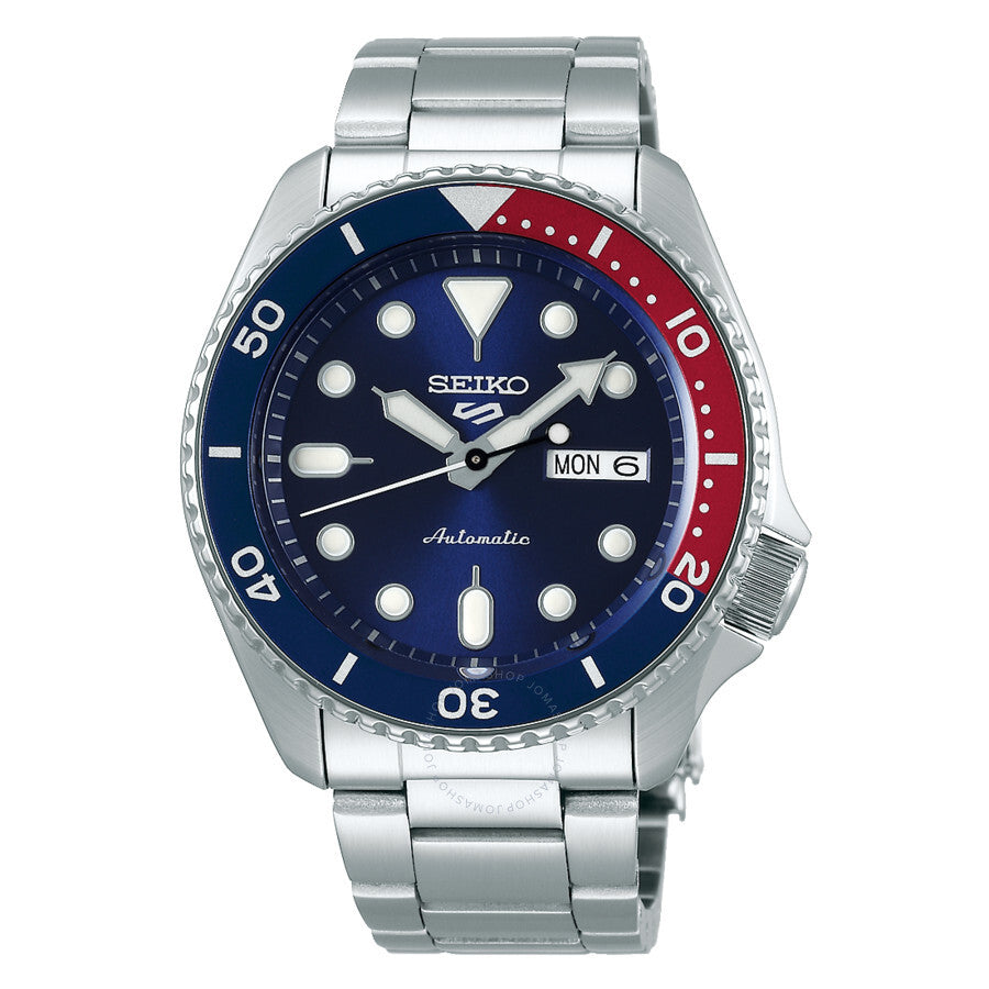 Seiko 5 Automatic Blue Dial Men's Watch SRPD53 - Watches of America