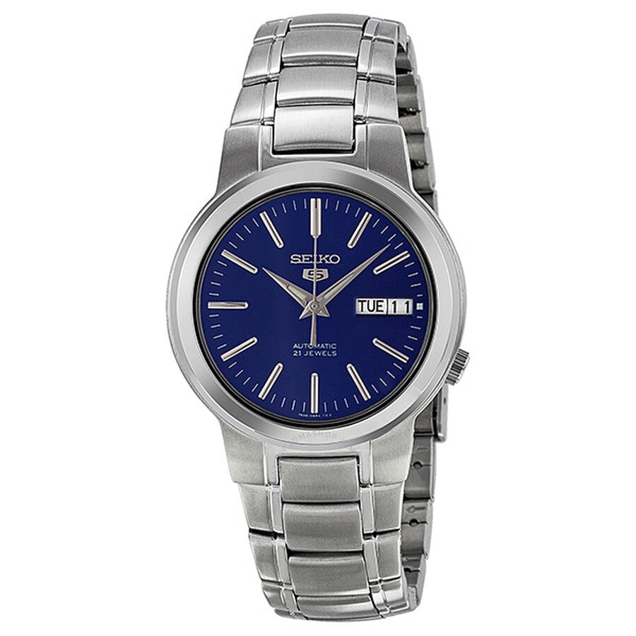 Seiko Series 5 Automatic Blue Dial Men's Watch SNKA05K - Watches of America