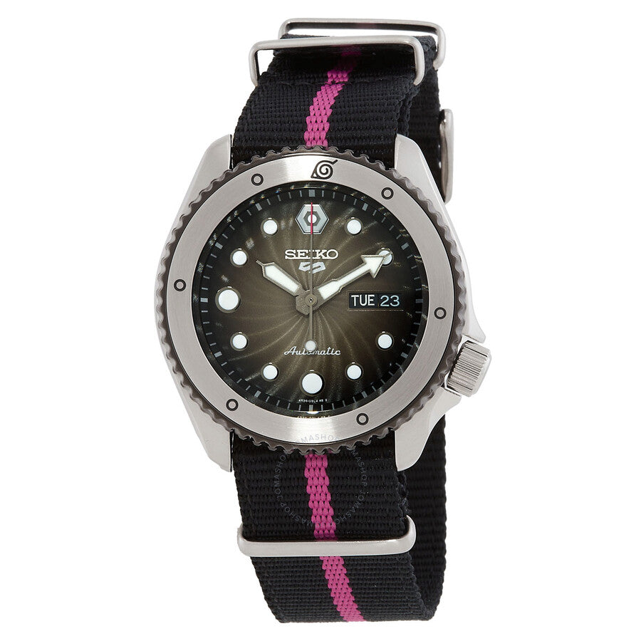 Seiko 5 Sports Automatic Grey Dial Men's Watch SRPF65K1 - Watches of America