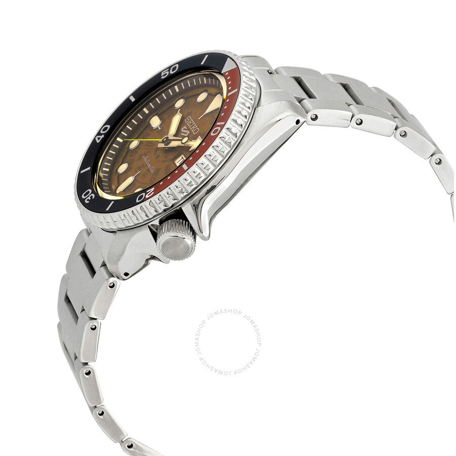 Seiko 5 Sports Automatic Brown Dial Men's Watch SRPJ47 - Watches of America #2