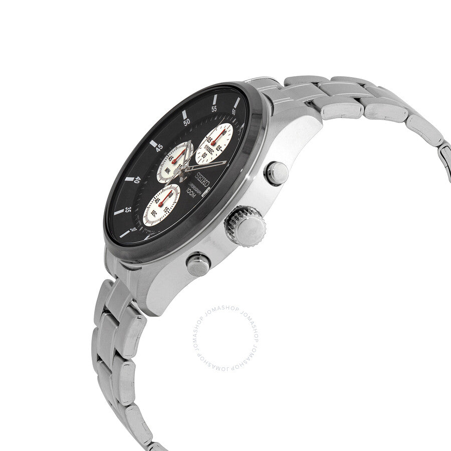 Seiko Classic Chronograph Quartz Black Dial Men's Watch SKS545P1 - Watches of America #2