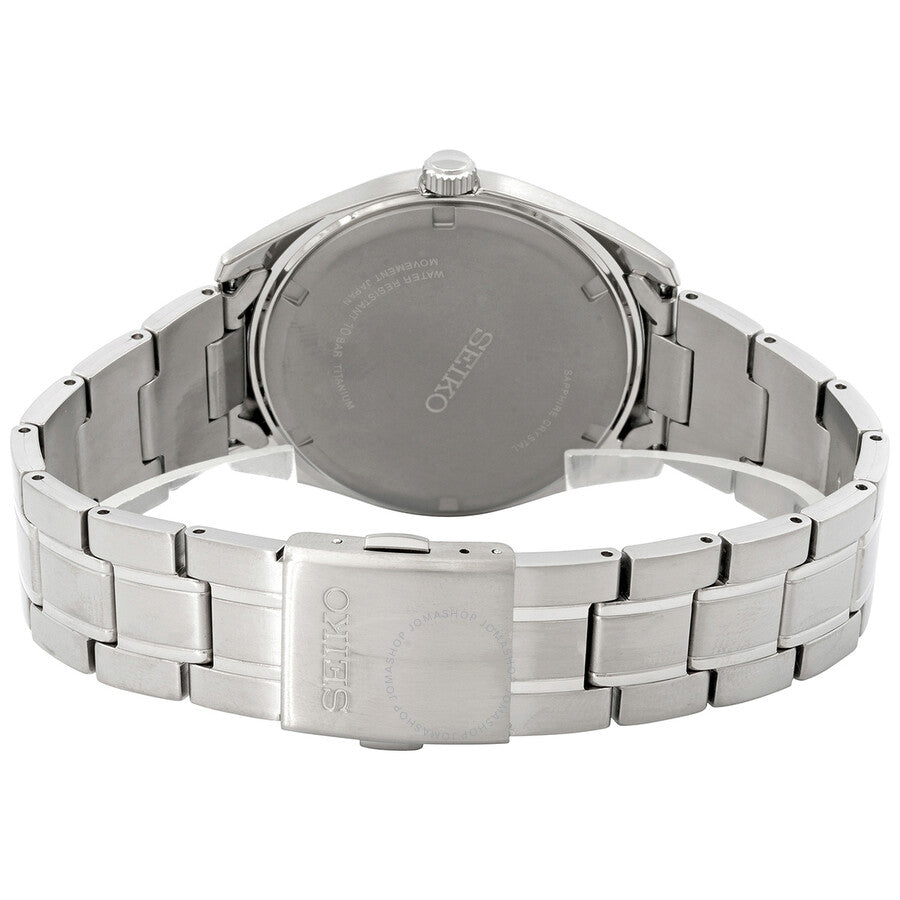 Seiko Classic Quartz Blue Dial Men's Watch SUR371P1 - The Watches Men & Co #3