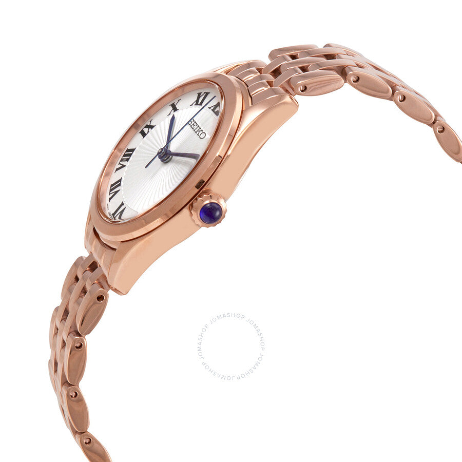 Seiko Classic Quartz White Dial Ladies Watch SUR332