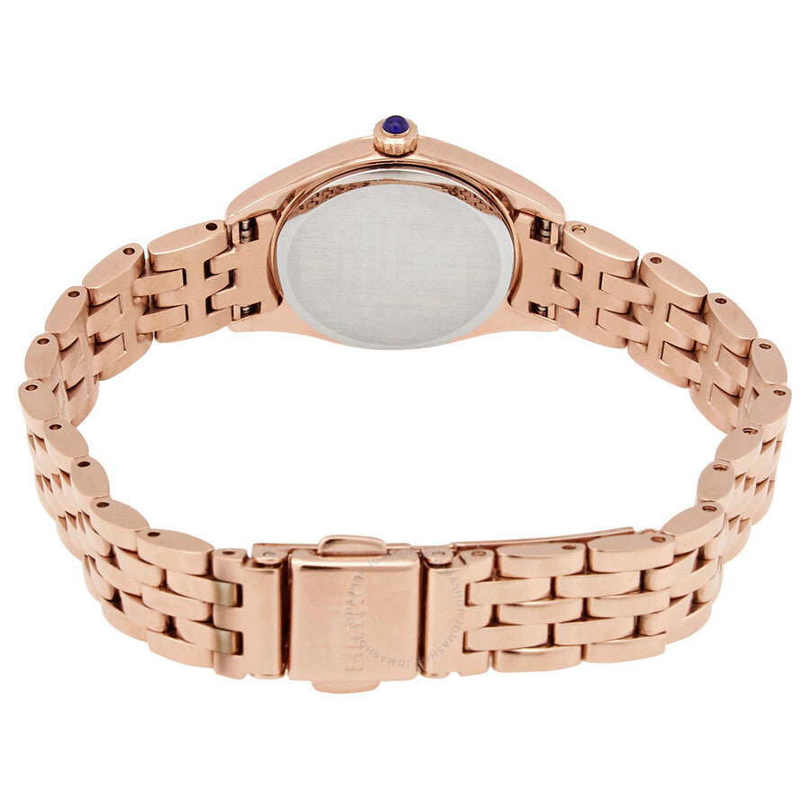 Seiko Classic Quartz White Dial Rose Gold-tone Ladies Watch SWR042 - Watches of America #3