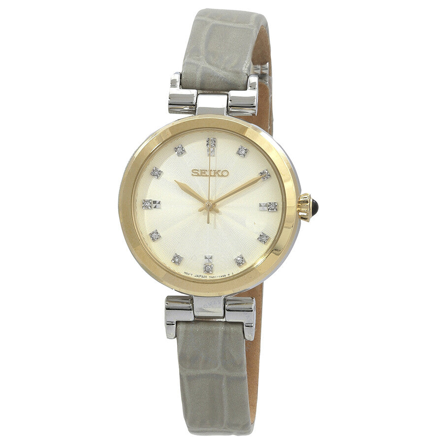 Seiko Dress Quartz Diamond Ladies Watch SRZ546
