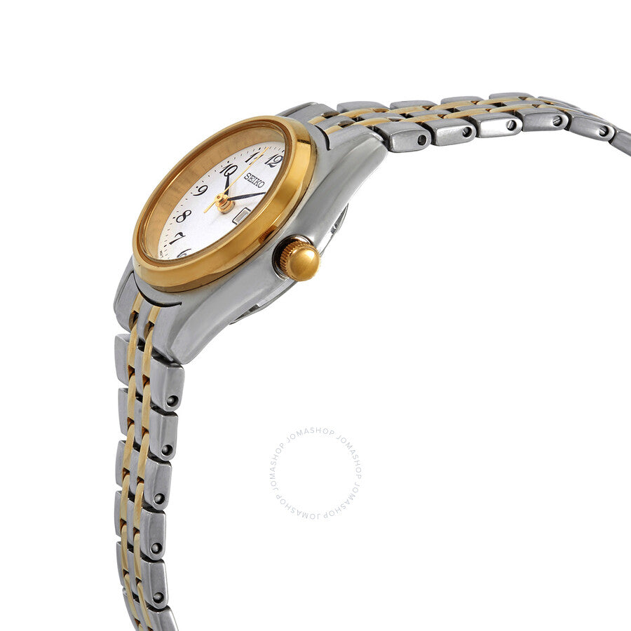 Seiko Essentials Quartz White Dial Ladies Watch SUR438 - Watches of America #2