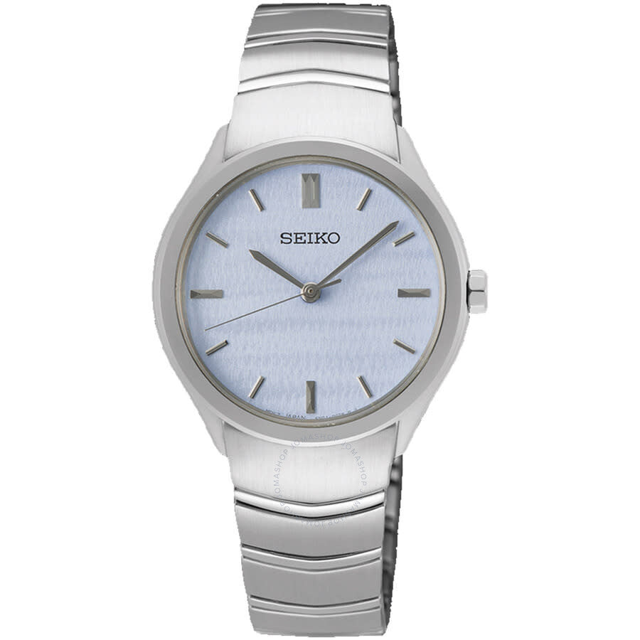 Seiko Essentials Quartz Blue Dial Ladies Watch SUR549 - The Watches Men & Co