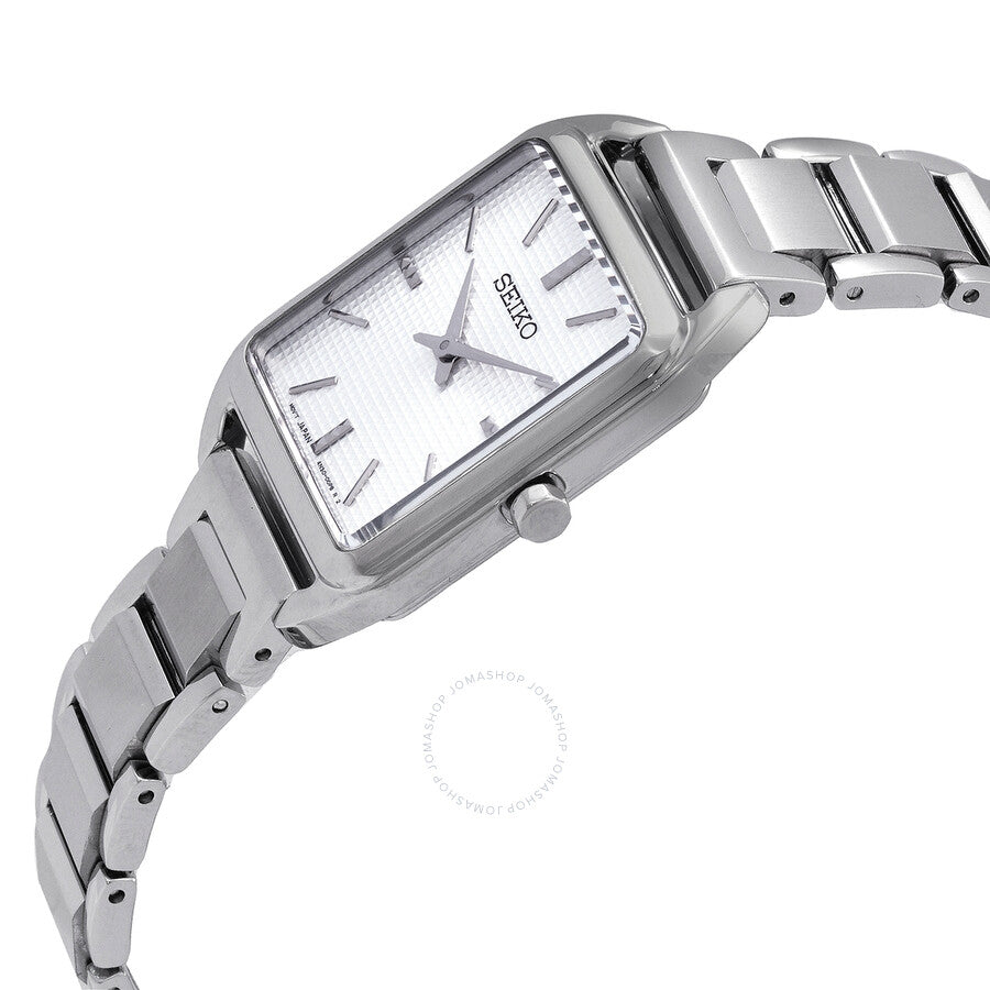 Seiko Essentials Quartz Silver Dial Ladies Watch SWR073 - The Watches Men & Co #2