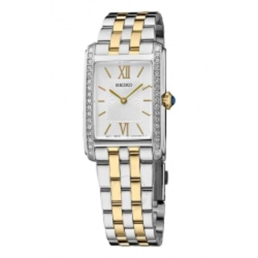 Seiko Essentials Quartz Silver Dial Ladies Watch SWR093 - The Watches Men & Co
