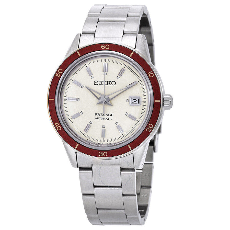 Seiko Presage Automatic Champagne Dial Men's Watch SRPH93J1 - Watches of America