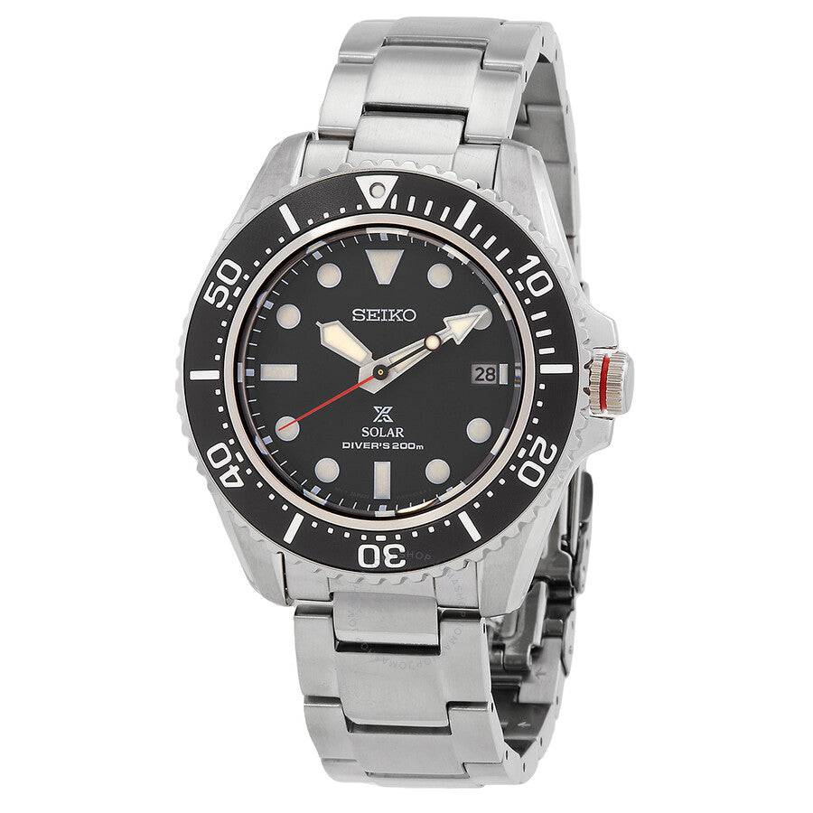 Seiko Prospex Black Dial Men's Watch SNE589P1 - The Watches Men & Co