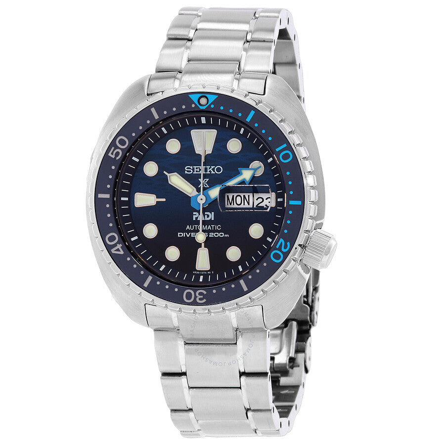 Seiko Prospex Sea GMT Automatic Blue Dial Men's Watch SRPK01