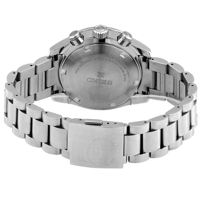 Seiko Prospex Speedtimer Chronograph GMT Black Dial Men's Watch SSC915P1