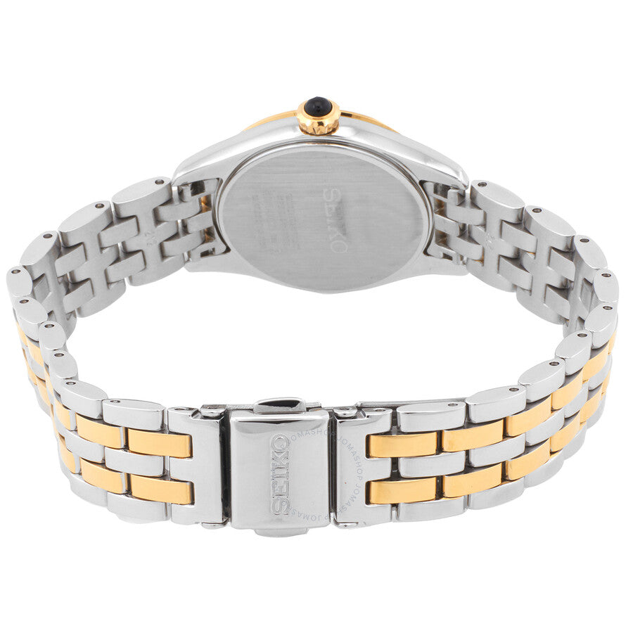 Seiko Quartz White Dial Ladies Watch SUR540