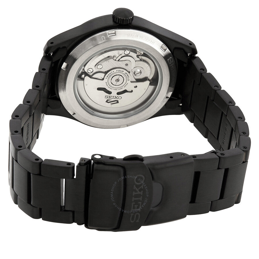Seiko 5 Automatic Black Dial Men's Watch SRPJ09 - Watches of America #3